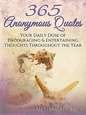 cover image of 365 Anonymous Quotes
